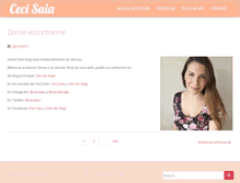 Tablet Screenshot of cecisaia.com